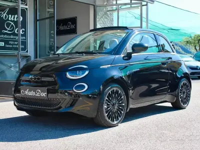 Nuova Fiat 500e La Prima 42 kW (58 CV) 2025 Nero Cabrio