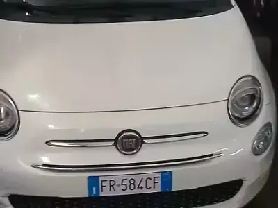 Usata Fiat 500 69 CV (50 kW) 2019 Bianco Berlina