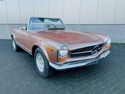 Usata Mercedes SL280 170 CV (125 kW) 1970 Marrone Cabrio