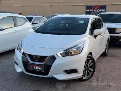 Usata Nissan Micra N-Connecta 90 CV (66 kW) 2019 Bianco Utilitaria