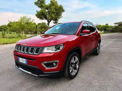Usata Jeep Compass Limited 120 CV (88 kW) 2017 Rosso SUV