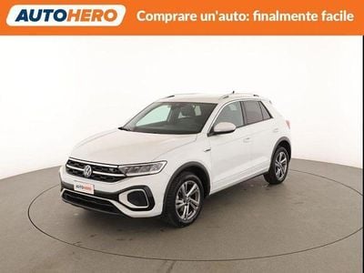 Usata VW T-Roc R-line 116 CV (85 kW) 2023 Bianco SUV