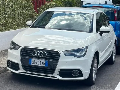 Usata Audi A1 Ambition 90 CV (66 kW) 2013 Bianco Utilitaria
