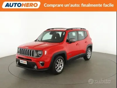 Usata Jeep Renegade Limited 150 CV (110 kW) 2019 Rosso SUV
