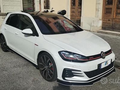 Usata VW Golf VII GTI 245 CV (180 kW) 2019 Bianco Berlina