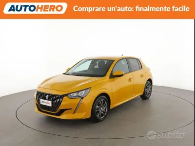 Usata Peugeot 208 Active 75 CV (55 kW) 2021 Giallo Utilitaria
