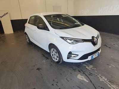 Usata Renault Zoe Life 78 kW (107 CV) 2020 Bianco Utilitaria
