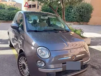 Usata Fiat 500 75 CV (55 kW) 2009 Grigio Cabrio
