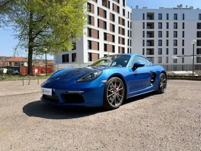 Usata Porsche Cayman 350 CV (257 kW) 2017 Blu/azzurro Coupé