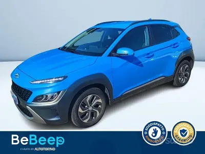 Usata Hyundai Kona 141 CV (103 kW) 2022 Blu metallizzato SUV