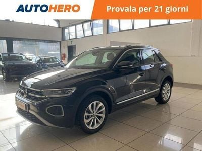 Usata VW T-Roc Style 110 CV (80 kW) 2022 Nero SUV