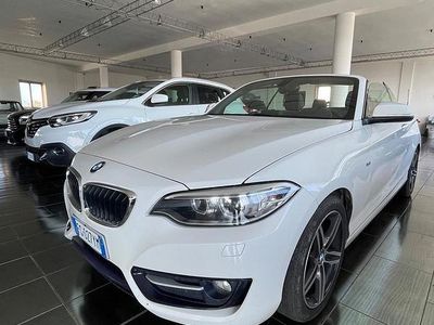 Usata BMW 218 M Sport 2017 Bianco Cabrio
