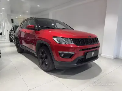 Usata Jeep Compass Night Eagle 140 CV (102 kW) 2019 Rosso SUV
