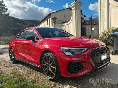 Usata Audi S3 Sport 310 CV (228 kW) 2022 Rosso Berlina