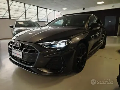 Usata Audi A3 S-Line 150 CV (110 kW) 2025 Grigio Berlina