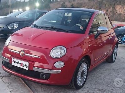 Usata Fiat 500 Lounge 95 CV (69 kW) 2011 Rosso Berlina