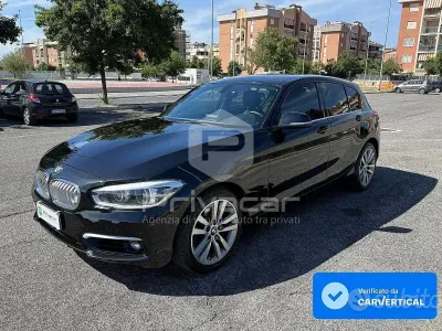 Usata BMW 118 150 CV (110 kW) 2018 Nero Utilitaria