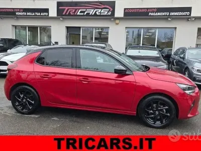 Usata Opel Corsa Design & Tech 75 CV (55 kW) 2022 Rosso Utilitaria