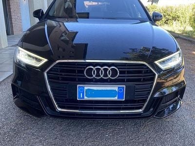 Usata Audi A3 Comfort 150 CV (110 kW) 2019 Nero Berlina