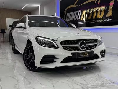Begagnad Mercedes C300 Premium 245 HK (180 kW) 2019 Vit Kombi