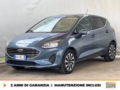 Occasion Ford Fiesta Titanium 75 PK (55 kW) 2023 Blauw Sedan