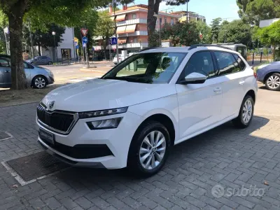 Usata Skoda Kamiq Ambition 95 CV (69 kW) 2022 Bianco SUV