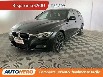 Usata BMW 320 M Sport 190 CV (139 kW) 2018 Nero Station wagon