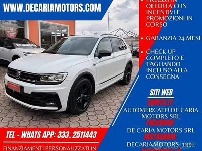 Usata VW Tiguan Sportline 150 CV (110 kW) 2019 Bianco SUV