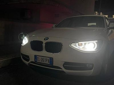 Usata BMW 116 Sport Line 116 CV (85 kW) 2013 Bianco Utilitaria