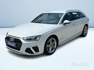 Usata Audi A4 S-Line 163 CV (119 kW) 2021 Bianco pastello Station wagon