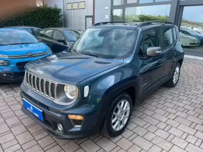 Begagnad Jeep Renegade Longitude 120 HK (88 kW) 2020 Blå SUV