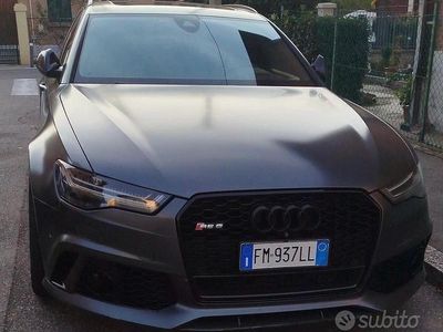 Usata Audi RS6 Performance 605 CV (444 kW) 2016 Grigio Station wagon