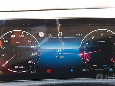 Usata Mercedes A180 136 CV (100 kW) 2023 Nero Berlina