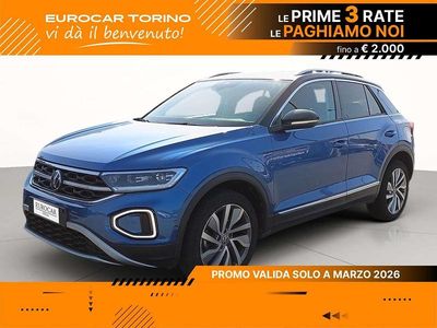 Usata VW T-Roc Style 150 CV (110 kW) 2023 Ravenna blue metallizzato nero SUV