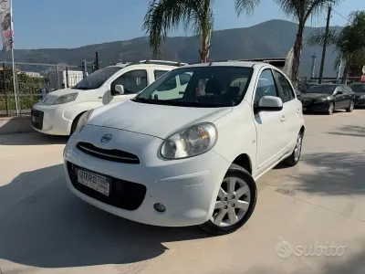 Usata Nissan Micra 80 CV (58 kW) 2012 Bianco Utilitaria