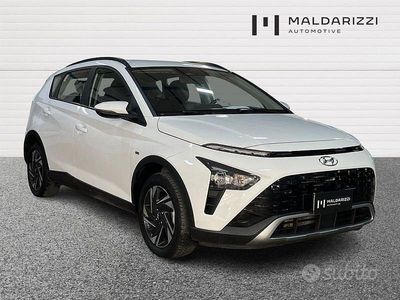Usata Hyundai Bayon 101 CV (74 kW) 2022 Bianco SUV