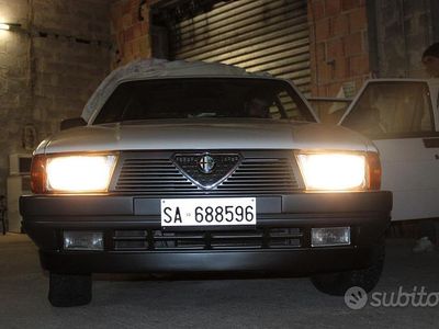 Usata Alfa Romeo 75 110 CV (80 kW) 1986 Bianco Berlina
