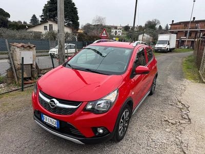 Usata Opel Karl Rocks 73 CV (53 kW) 2019 Rosso Utilitaria