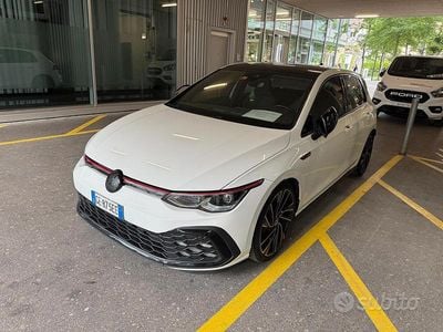 Usata VW Golf VIII GTI 245 CV (180 kW) 2021 Bianco Berlina