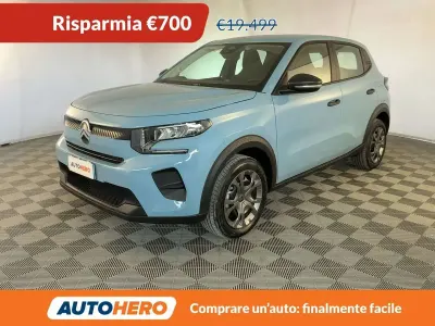 Nouvelle Citroën e-C3 52 kW (72 ch) 2026 Bleue Berline