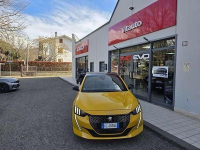 Usata Peugeot 208 GT 101 CV (74 kW) 2023 Giallo Utilitaria