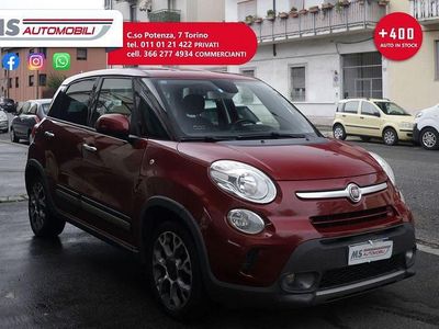 Begagnad Fiat 500L Trekking 85 HK (62 kW) 2014 Röd Minibuss