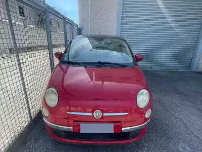Usata Fiat 500 75 CV (55 kW) 2008 Rosso Berlina