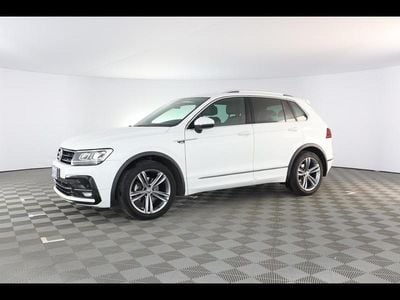 Usata VW Tiguan Sportline 131 CV (96 kW) 2020 Bianco / pastello SUV