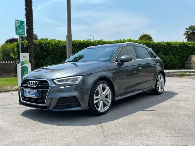 Usata Audi A3 150 CV (110 kW) 2016 Grigio Berlina