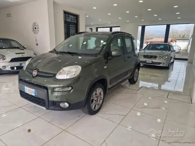 Usata Fiat Panda 4x4 S 80 CV (58 kW) 2014 Verde Utilitaria