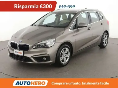 Usata BMW 216 Active Tourer Advantage 116 CV (85 kW) 2016 Oro Monovolume
