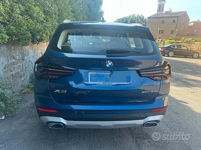 Usata BMW X3 150 CV (110 kW) 2022 Blu SUV