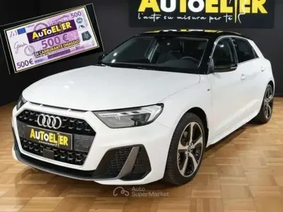 Nuova Audi A1 Sportback S-Line 116 CV (85 kW) 2025 Bicolore bianco/tetto nero Utilitaria