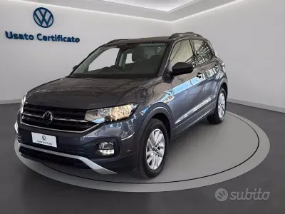 Usata VW T-Cross Style 110 CV (80 kW) 2023 Grigio SUV
